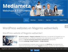 Tablet Screenshot of mediameta.nl